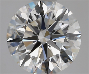 Picture of Natural Diamond 1.80 Carats, Round with Excellent Cut, F Color, VS1 Clarity and Certified by GIA