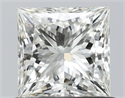 Diamante Natural 0.71 quilates, Princesa , Color J, claridad VS1 y certificado IGI