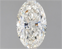 Natural Diamond 1.01 Carats, Oval with  Cut, G Color, SI2 Clarity and Certified by GIA