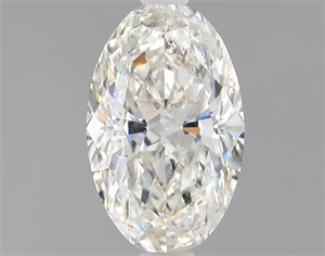 Picture of Natural Diamond 1.01 Carats, Oval with  Cut, G Color, SI2 Clarity and Certified by GIA