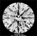 Natural Diamond 0.70 Carats, Round with Excellent Cut, H Color, SI1 Clarity and Certified by GIA