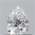 Diamante Natural 0.31 quilates, De pera , Color D, claridad VS1 y certificado GIA