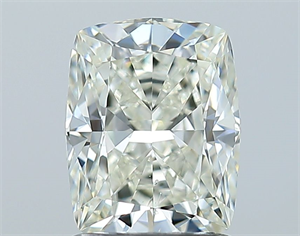 Foto Diamante Natural 1.53 quilates, Del cojín , Color J, claridad SI1 y certificado GIA de