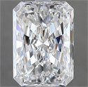 Natural Diamond 2.71 Carats, Radiant with  Cut, F Color, VS2 Clarity and Certified by GIA