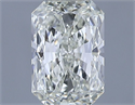 Natural Diamond 0.90 Carats, Radiant with  Cut, I Color, VS1 Clarity and Certified by IGI