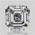 Natural Diamond 1.05 Carats, Asscher with  Cut, G Color, VS1 Clarity and Certified by GIA