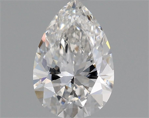 Foto Diamante Natural 0.91 quilates, De pera , Color F, claridad VS1 y certificado GIA de