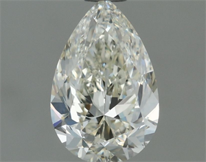 Picture of Natural Diamond 0.70 Carats, Pear with  Cut, J Color, VS2 Clarity and Certified by IGI