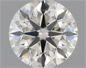 Diamante Natural 0.80 quilates, Redondo , Color H, claridad VVS2 y certificado IGI