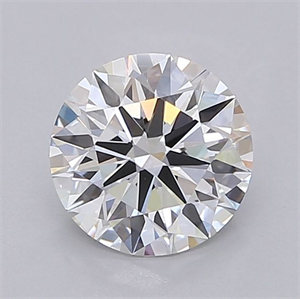 Picture of Lab Grown Diamond 1.54 Carats, Round with Ideal Cut, E Color, VVS2 Clarity and Certified by IGI