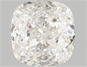 Diamante Natural 1.01 quilates, Del cojín , Color H, claridad SI1 y certificado GIA