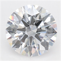 Del inventario de diamantes de laboratorio, 3.71 quilates, Redondo , Color D, claridad VVS1 y certificado GIA