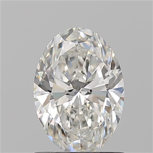 Picture of Natural Diamond 1.01 Carats, Oval with  Cut, H Color, VS1 Clarity and Certified by GIA