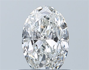 Picture of Natural Diamond 0.50 Carats, Oval with  Cut, F Color, IF Clarity and Certified by GIA