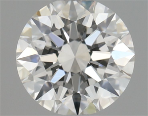 Picture of Natural Diamond 0.48 Carats, Round with Excellent Cut, G Color, VVS1 Clarity and Certified by GIA