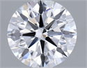 Lab Grown Diamond 1.03 Carats, Round with Ideal Cut, D Color, VVS2 Clarity and Certified by IGI