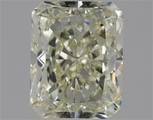 Picture of Natural Diamond 1.50 Carats, Radiant with  Cut, N Color, VVS2 Clarity and Certified by GIA