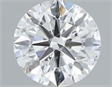 Natural Diamond 1.01 Carats, Round with Excellent Cut, E Color, SI2 Clarity and Certified by GIA