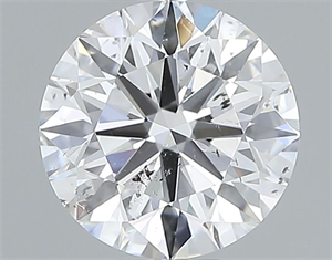 Picture of Natural Diamond 1.01 Carats, Round with Excellent Cut, E Color, SI2 Clarity and Certified by GIA