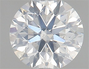 Picture of Natural Diamond 0.40 Carats, Round with Excellent Cut, F Color, SI2 Clarity and Certified by GIA