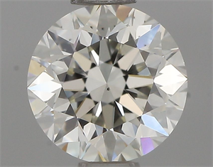 Picture of Natural Diamond 0.70 Carats, Round with Very Good Cut, I Color, VS1 Clarity and Certified by IGI