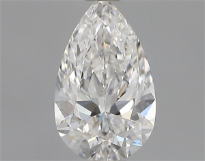 Foto Diamante Natural 0.50 quilates, De pera , Color E, claridad IF y certificado GIA de