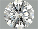 Del inventario de diamantes de laboratorio, 1.47 quilates, Redondo , Color E, claridad VVS2 y certificado IGI