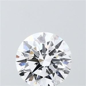 Picture of Lab Grown Diamond 1.50 Carats, Round with Ideal Cut, D Color, VVS2 Clarity and Certified by IGI