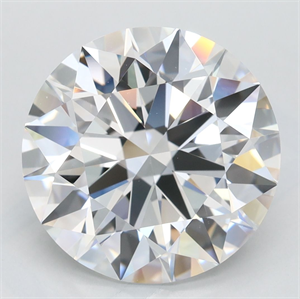 Picture of Lab Grown Diamond 4.79 Carats, Round with Excellent Cut, D Color, IF Clarity and Certified by GIA
