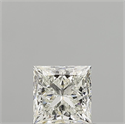 Natural Diamond 1.02 Carats, Princess with  Cut, I Color, VVS2 Clarity and Certified by GIA