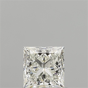 Picture of Natural Diamond 1.02 Carats, Princess with  Cut, I Color, VVS2 Clarity and Certified by GIA