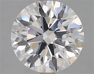 Picture of Lab Grown Diamond 3.14 Carats, Round with Excellent Cut, D Color, VVS1 Clarity and Certified by GIA