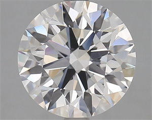 Picture of Lab Grown Diamond 3.14 Carats, Round with Excellent Cut, D Color, VVS1 Clarity and Certified by GIA
