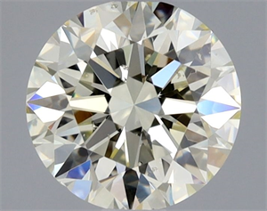 Picture of Natural Diamond 0.70 Carats, Round with Excellent Cut, N Color, SI1 Clarity and Certified by GIA