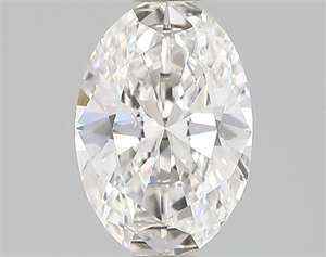 Picture of Natural Diamond 0.40 Carats, Oval with  Cut, F Color, SI1 Clarity and Certified by GIA