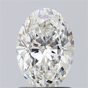 Picture of Natural Diamond 1.02 Carats, Oval with  Cut, F Color, VVS2 Clarity and Certified by GIA
