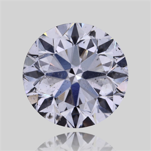Picture of Natural Diamond 0.90 Carats, Round with Very Good Cut, D Color, SI2 Clarity and Certified by GIA