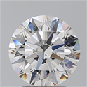 Diamante Natural 3.11 quilates, Redondo , Color G, claridad SI1 y certificado GIA