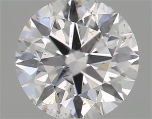 Picture of Natural Diamond 0.40 Carats, Round with Excellent Cut, E Color, SI2 Clarity and Certified by IGI