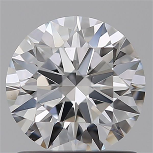 Picture of Lab Grown Diamond 0.93 Carats, Round with Ideal Cut, D Color, VVS1 Clarity and Certified by IGI