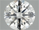 Del inventario de diamantes de laboratorio, 3.10 quilates, Redondo , Color G, claridad VS1 y certificado IGI