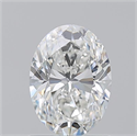 Diamante Natural 1.21 quilates, Ovalado , Color G, claridad VS1 y certificado GIA