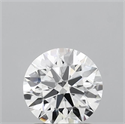 Lab Grown Diamond 1.24 Carats, Round with Ideal Cut, D Color, VS1 Clarity and Certified by IGI