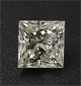 Natural Diamond 1.55 Carats, Princess with  Cut, G Color, VS1 Clarity and Certified by GIA
