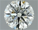 Diamante Natural 0.60 quilates, Redondo , Color K, claridad SI1 y certificado IGI