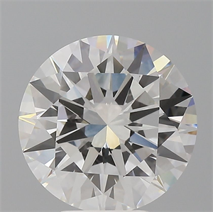 Picture of Lab Grown Diamond 4.50 Carats, Round with Excellent Cut, F Color, VVS2 Clarity and Certified by IGI