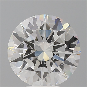 Picture of Lab Grown Diamond 4.50 Carats, Round with Excellent Cut, F Color, VVS2 Clarity and Certified by IGI