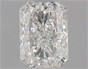 Natural Diamond 0.70 Carats, Radiant with  Cut, I Color, SI1 Clarity and Certified by GIA