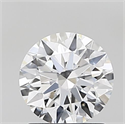 Lab Grown Diamond 1.11 Carats, Round with Ideal Cut, E Color, VVS2 Clarity and Certified by IGI