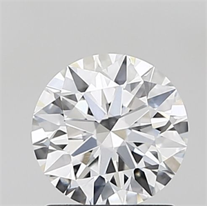 Picture of Lab Grown Diamond 1.11 Carats, Round with Ideal Cut, E Color, VVS2 Clarity and Certified by IGI